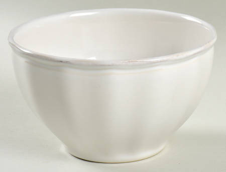 Charlotte White Soup/Cereal Bowl