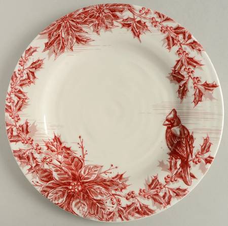 Snowland Village Dinner Plate
