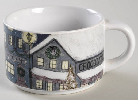 Park Avenue Puppies Christmas Tre Stackable Mug