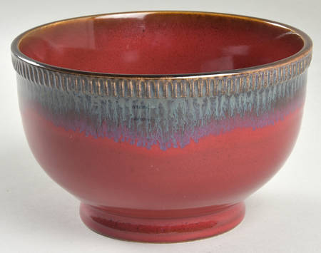 Crimson Reactive Soup/Cereal Bowl