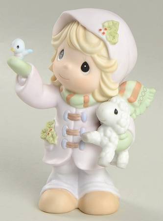 Annual Christmas Figurine The Future Is In Our Hands - Boxed