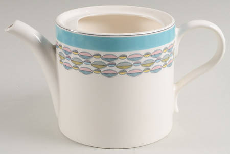 Westerly Turquoise Teapot No Lid