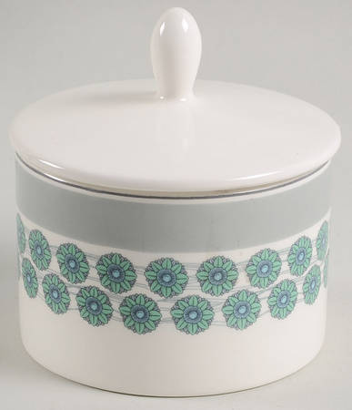 Westerly Grey Sugar Bowl & Lid
