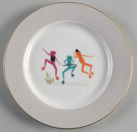 Piccadilly Salad/Dessert Plate