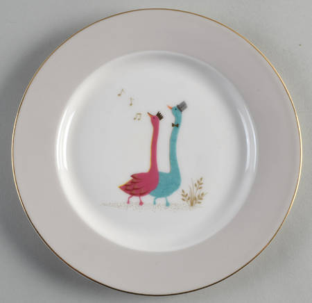 Piccadilly Salad/Dessert Plate