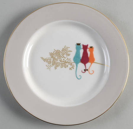 Piccadilly Salad/Dessert Plate