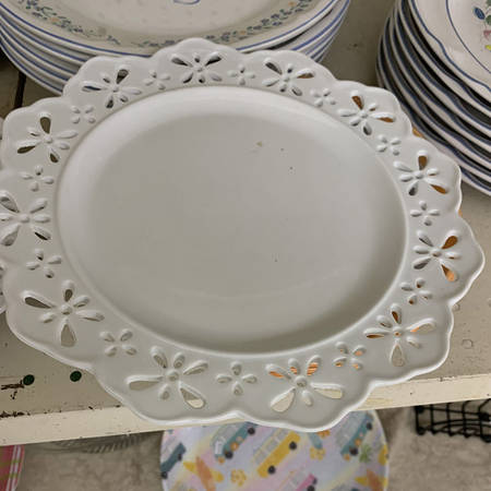 Doily Lace Salad Plate