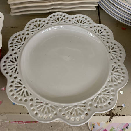 Doily Lace Salad Plate
