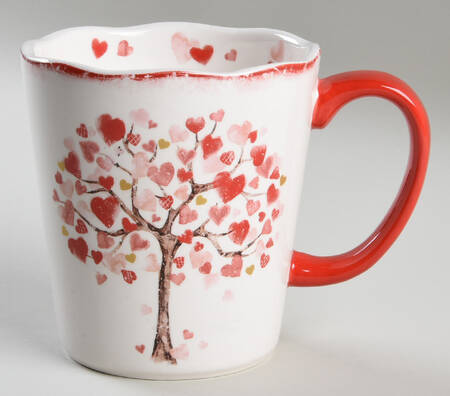 Valentine's Heart Tree Mug