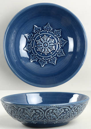 Chateau Clair Indigo Individual Dinner Bowl