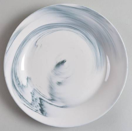 Marble Black Salad Plate