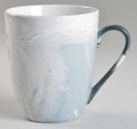 Marble Black Mug