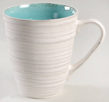 Midori Crackle Turquoise Mug by Pier 1