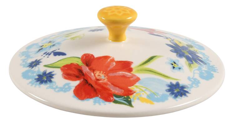 Spring Bouquet Lid for Individual Casserole