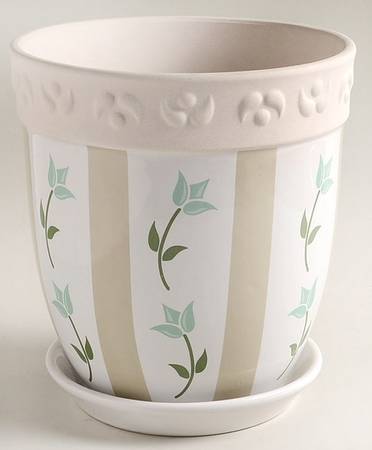 PRH14 7" Flower Pot & Underplate