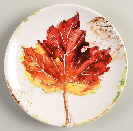 Wildwood Leaves Appetizer Plate