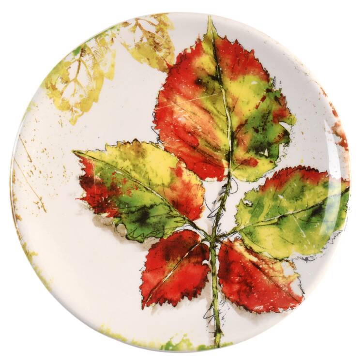 Wildwood Leaves Appetizer Plate