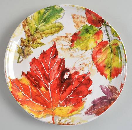 Wildwood Leaves Salad Plate
