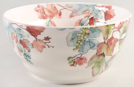 Waterbury Leaves 9" Salad Serving Bowl