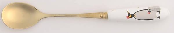 Penguins Teaspoon Spoon