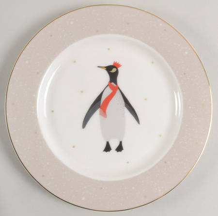 Penguins Salad/Dessert Plate by Portmeirion