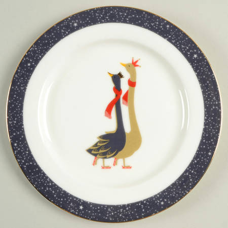 Geese Salad/Dessert Plate