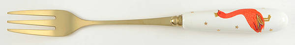 Geese Individual Pastry Fork