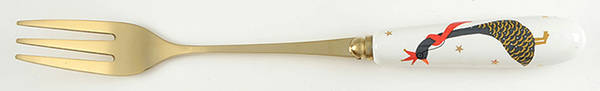 Geese Individual Pastry Fork