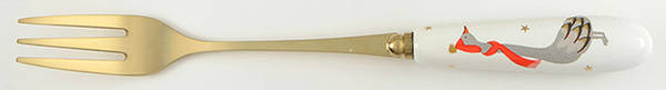 Geese Individual Pastry Fork