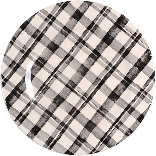 Watercolor Black Plaid (Bradford Black Plaid)