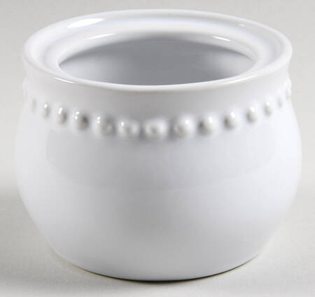 Emma True White Sugar Bowl No Lid
