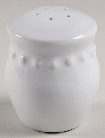 Emma True White Pepper Shaker