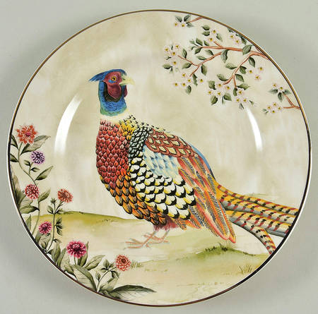 Botanical Harvest Salad Plate