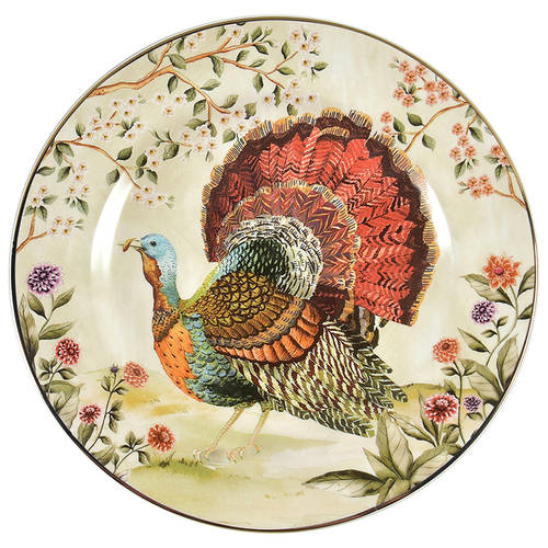 Botanical Harvest Salad Plate