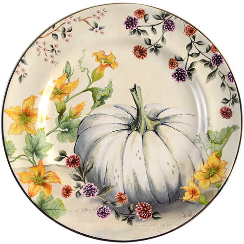 Botanical Harvest Salad Plate