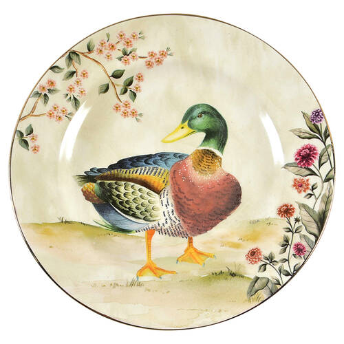 Botanical Harvest Salad Plate