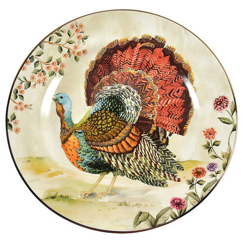 Botanical Harvest Salad Plate