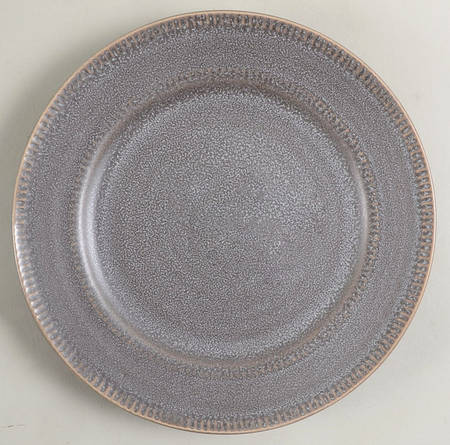 Easton Charcoal Gray Salad Plate