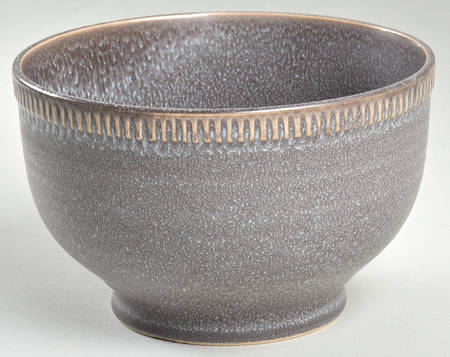 Easton Charcoal Gray Soup/Cereal Bowl