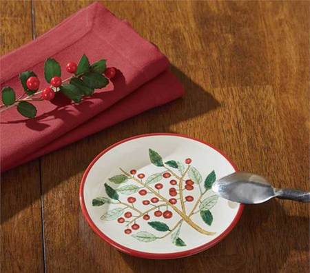 Simply Holly Spoon Rest/Holder (Holds 3 Spoons)