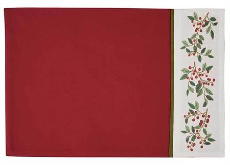 Simply Holly Cloth Placemat