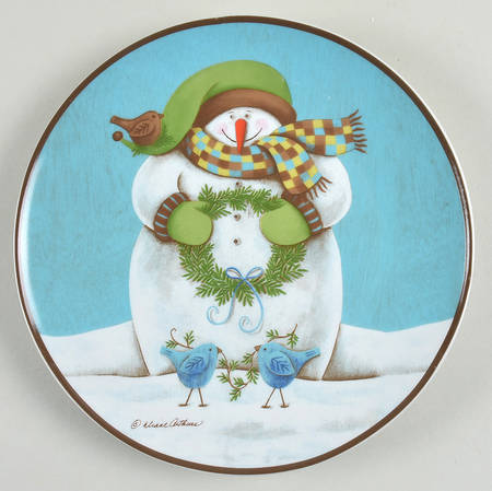 Evergreen Ernie Salad Plate