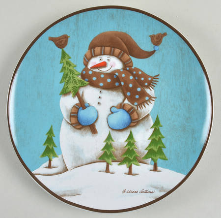 Evergreen Ernie Salad Plate