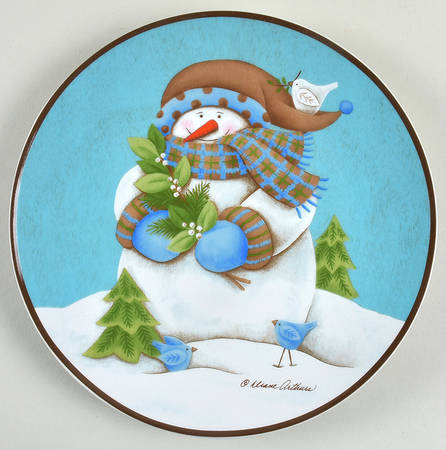 Evergreen Ernie Salad Plate
