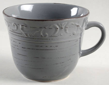 Trellis Gray Mug