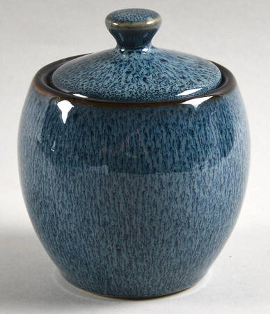 Monroe Blue Sugar Bowl & Lid