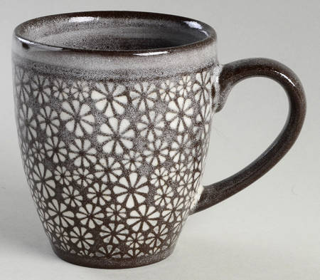 Blossom Chocolate Brown Mug