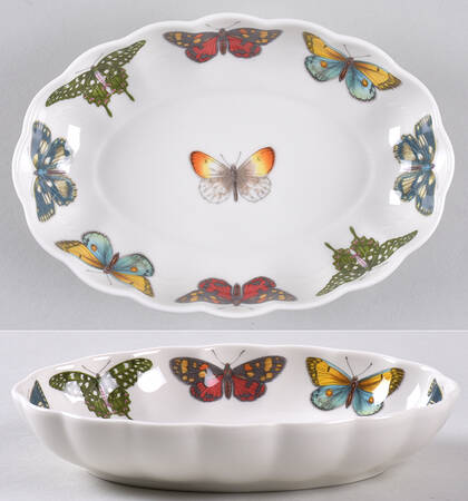 Botanic Garden Harmony 6" Oval Fluted Dish