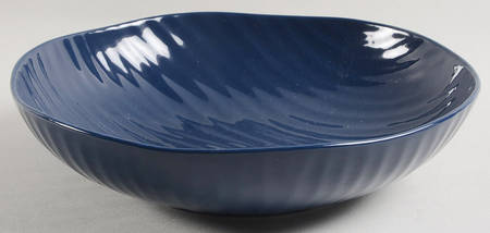 Navy Oak 9" Individual Pasta Bowl