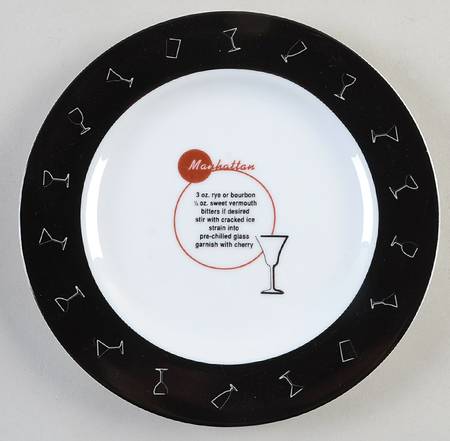 Retro Bar Salad Plate